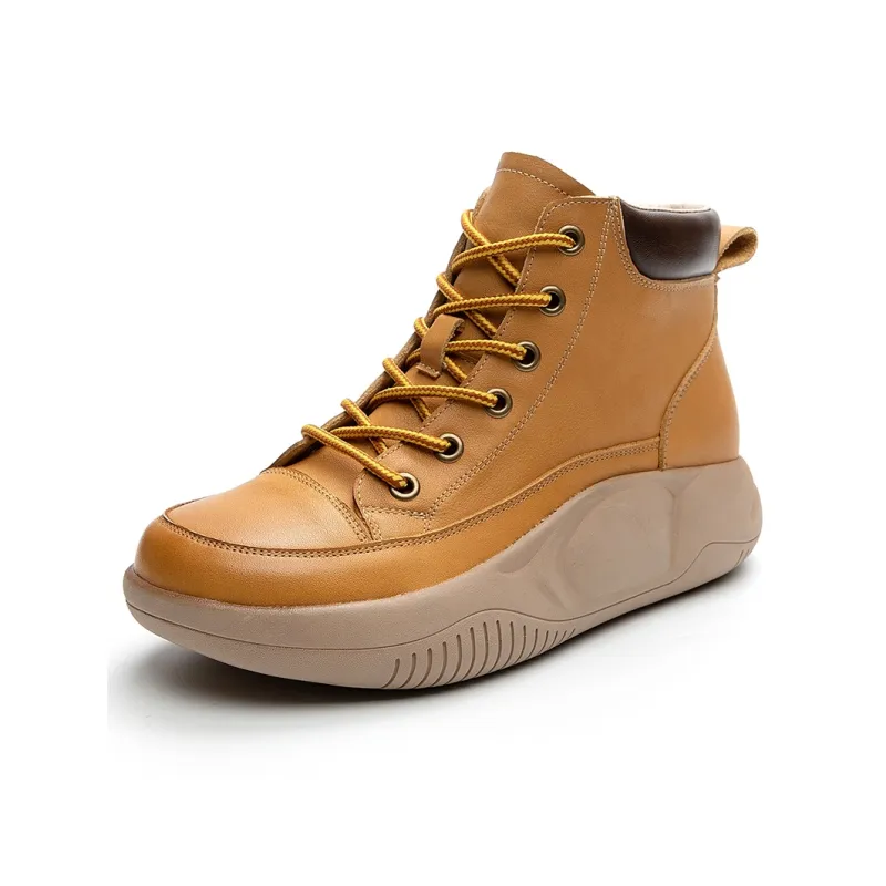 Ruomini Height Increasing High-Top Casual Shoes Women's-0