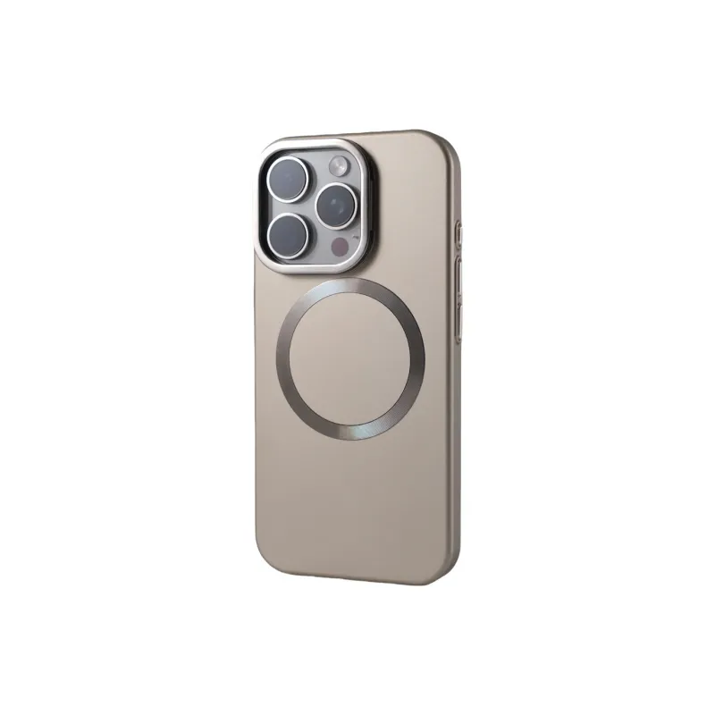 DEPA PC Material Solid Color Matte Magnetic Stand Phone Cases Compatible With Apple 14 16 Collection Minimalist-2