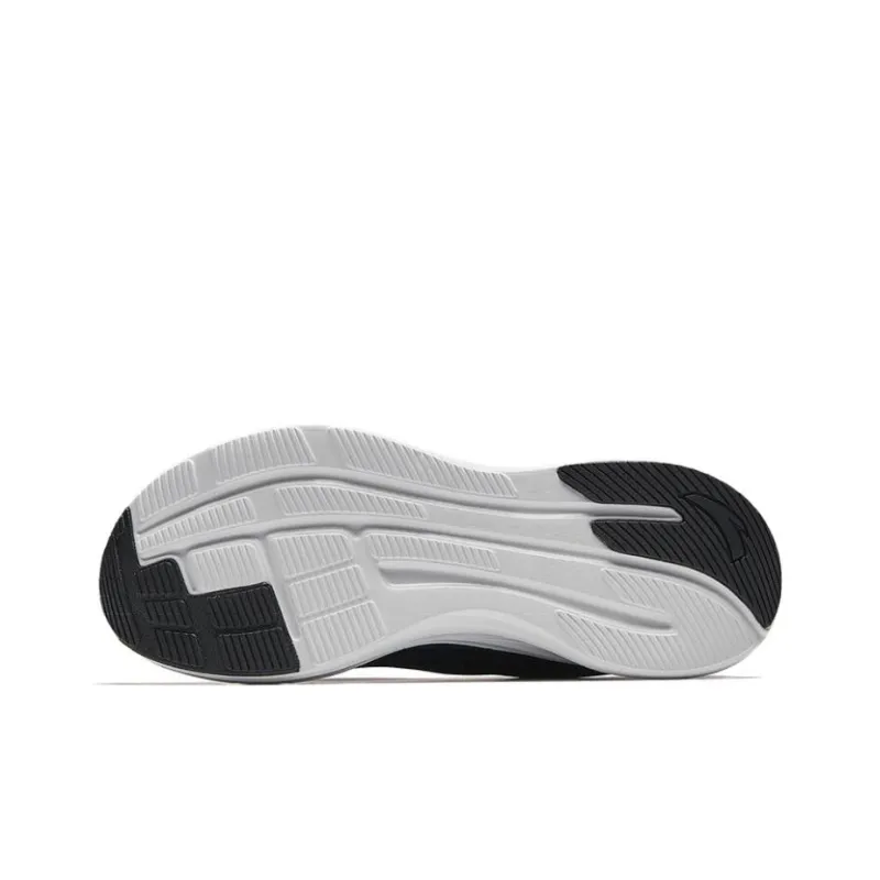 CHAOJIANTA Slip Resistant Shock Absorbers With Abrasion Resistant Properties Low Top Casual Running Shoes Women's Black-4