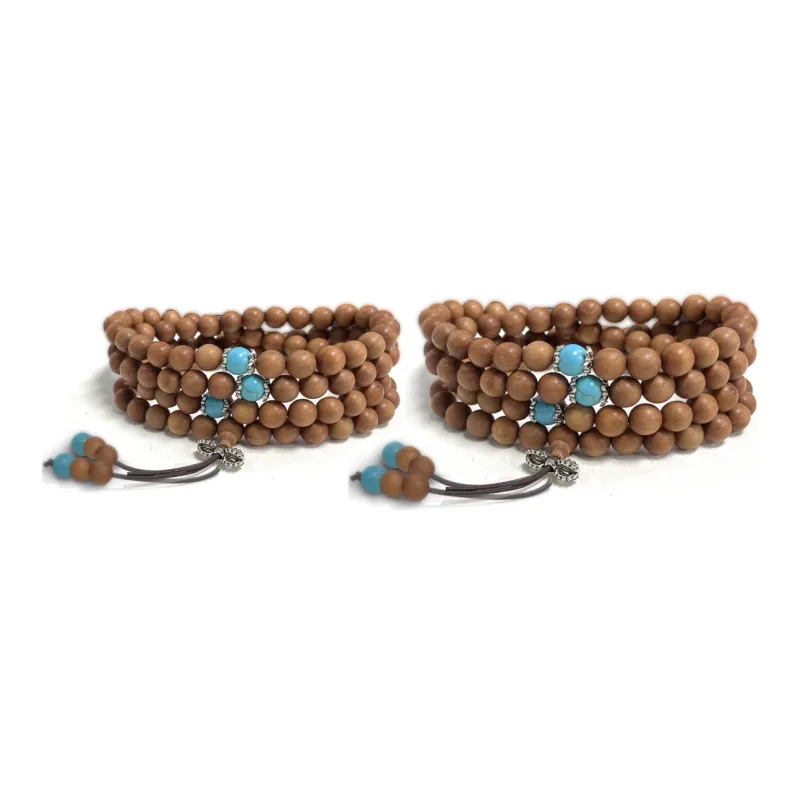 Ryukyu Barbie Sandalwood Bracelets Unisex-7