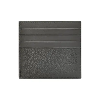 LOEWE Calfskin Card Holder Regular Men's Black