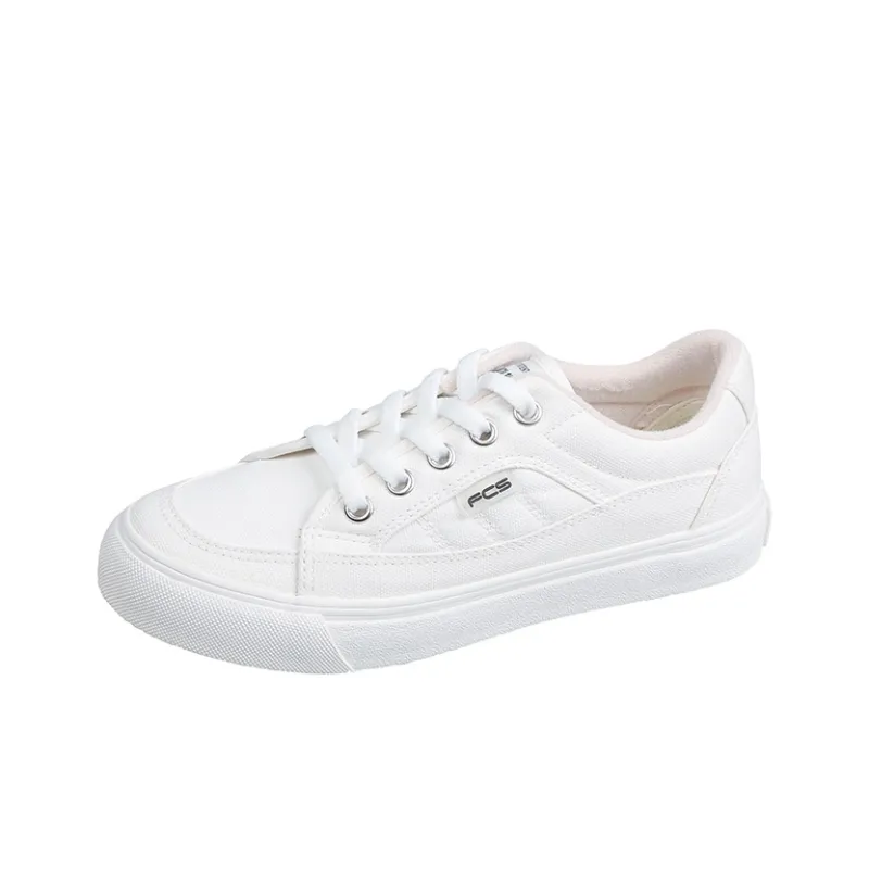 Fawn Miri Canvas Shoes Women's Low Top White/Burgundy/Black/Green/Milk Tea-0