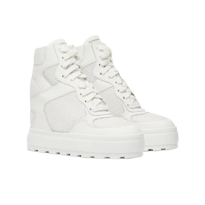 Casadei High Top Mesh Panel Sneakers Women's-2