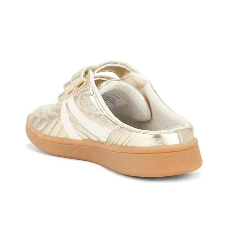 STEVE MADDEN Wrap-toe Slippers Women's Gold-3