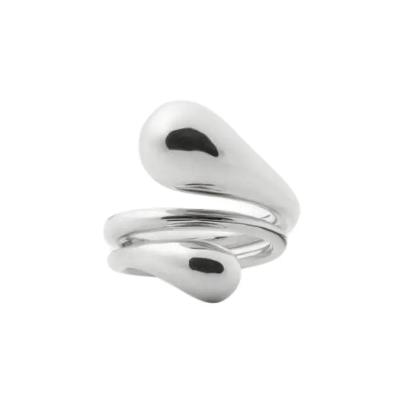 Bottega Veneta Sterling Silver Rings Unisex Silver-0
