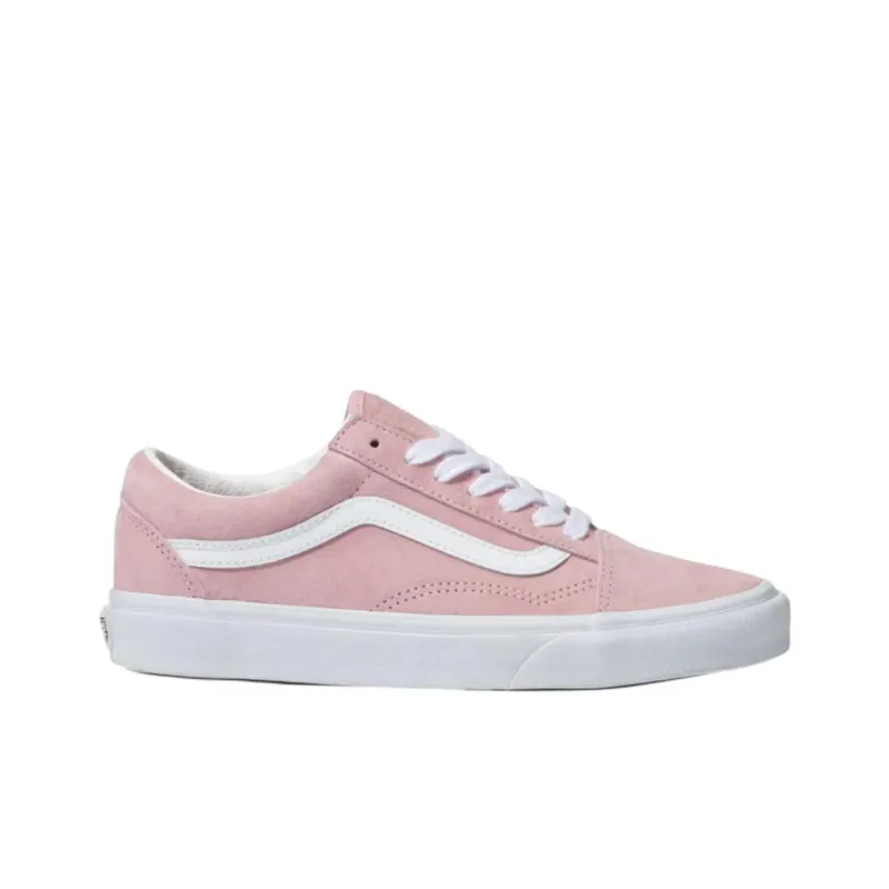 Vans Old Skool Anti Slip Wear Resistant Low Top Skateboard Shoes Unisex Pink-1