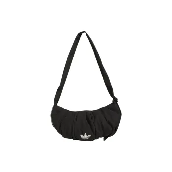 Adidas Originals Recycled Polyester Shoulder Bag Small Size Women's Black