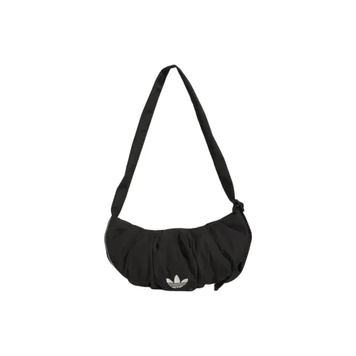 Adidas Originals Recycled Polyester Shoulder Bag Small Size Women's Black