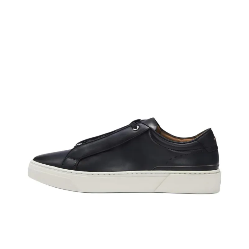 HUGO BOSS Low Top Skateboard Shoes Men's Dark Blue-0