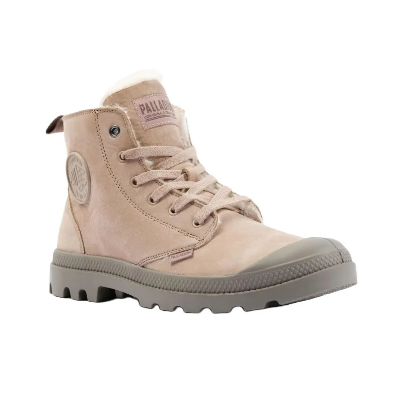Palladium Pampa Ankle Boots Men's Gray-4