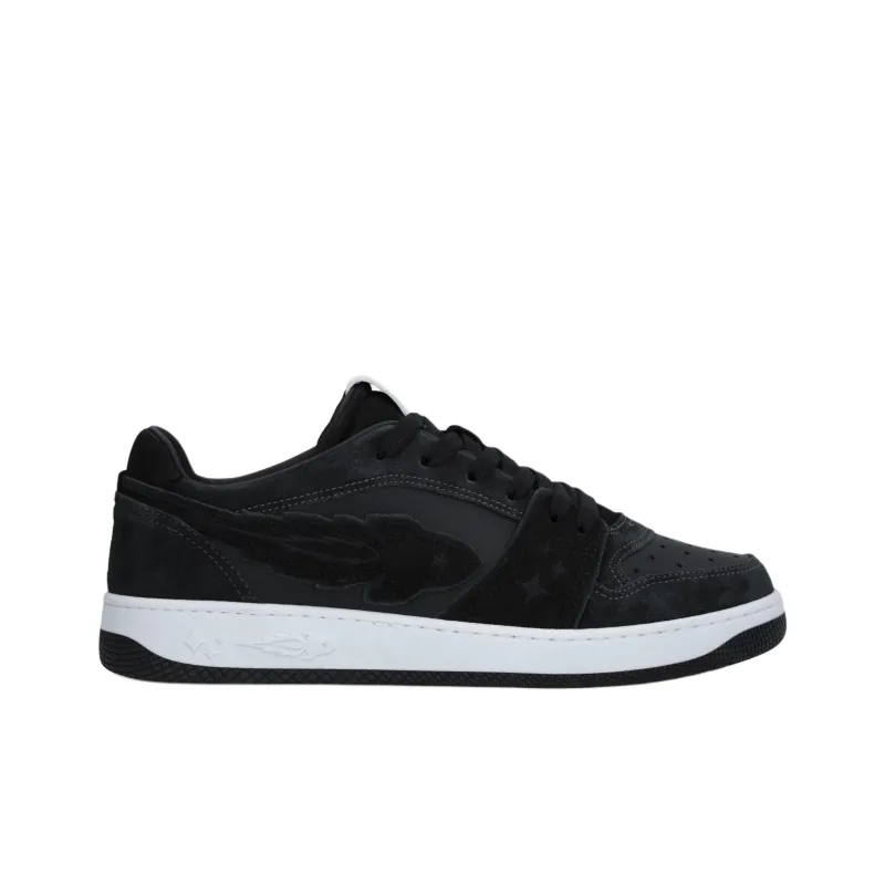 ENTERPRISE JAPAN Low Top Skateboard Shoes Men's Black-1