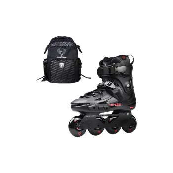 FLYING EAGLE Inline Skates Unisex Black Red