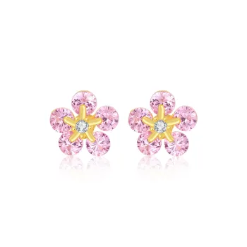 SEVEN COOK S925 Silver Stud Earrings Women's