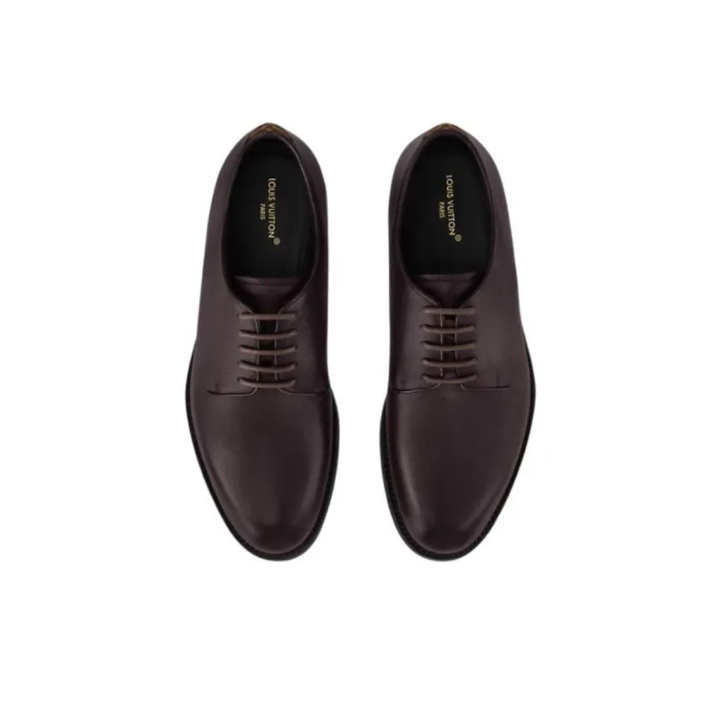 LOUIS VUITTON Fle Dress Shoes Men's Russet-3