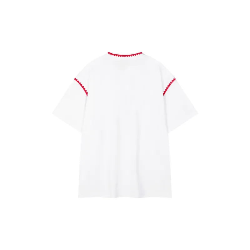 YINLEI T Shirts Unisex White-1