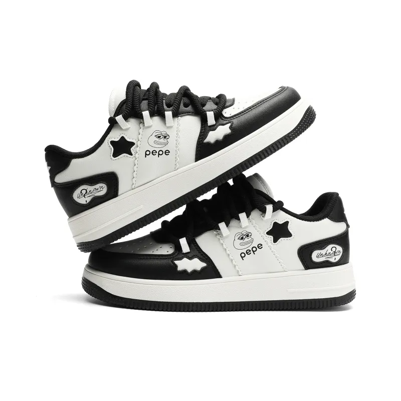 Pepe The Frog Low-Top Skateboard Shoes Unisex-30