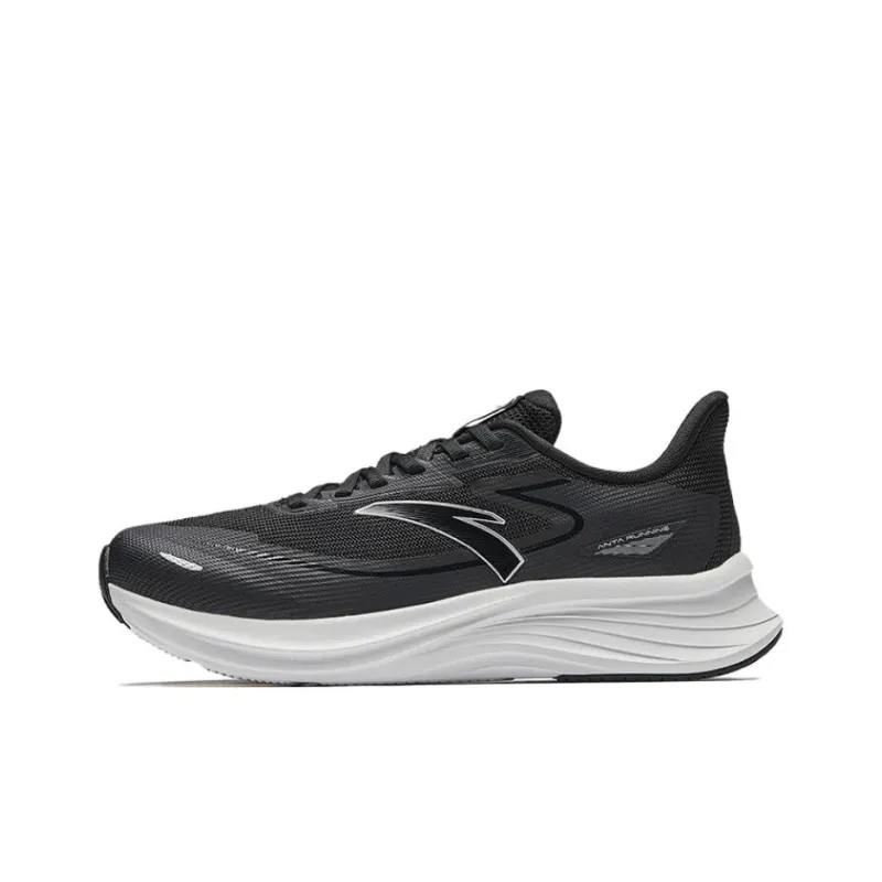 CHAOJIANTA Slip Resistant Shock Absorbers With Abrasion Resistant Properties Low Top Casual Running Shoes Women's Black-0