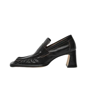 MIISTA Loafers 6CM Women's Black