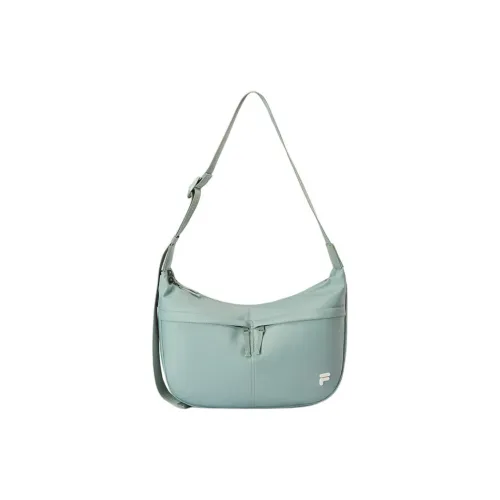 FILA FUSION Fabric Handbag Shoulder Bag Unisex Green