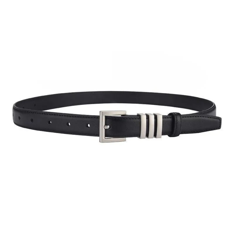 TUCANO Cow Split Leather Leather Belts Women's 2.4cm-0