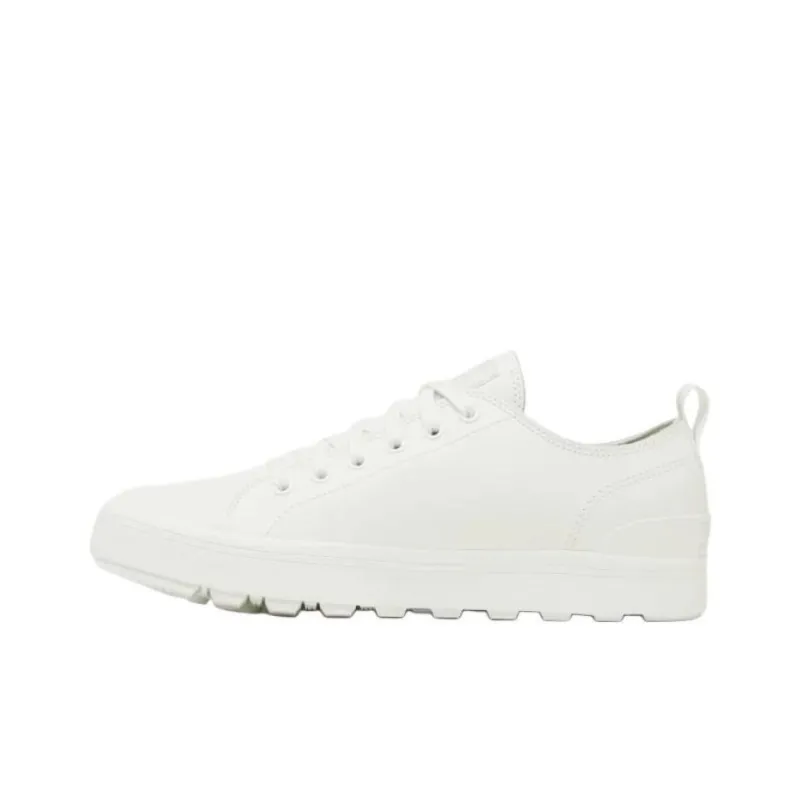 SOREL METRO Low-Top Skateboard Shoes Men's White-0