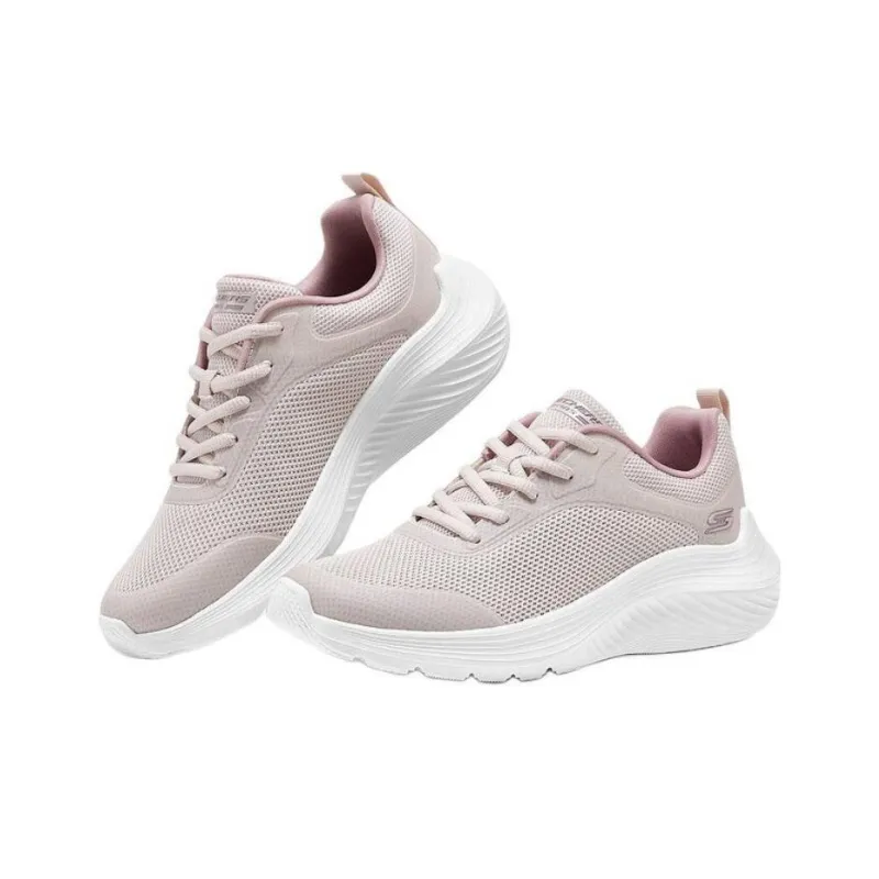 Skechers BOBS Sport Anti Slip Wear Resistant Low Top Running Shoes Women's Natural-3