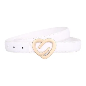 TUCANO Cow Split Leather Belts Women's Width  2.5cm