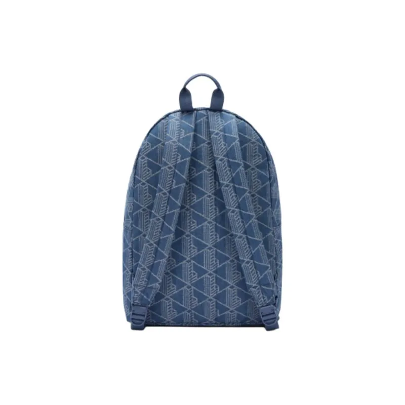 LACOSTE Fabric Backpack Unisex Blue-2