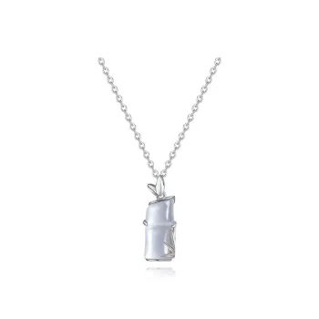 Master Kim Chalcedony Girlfriend's Mom Necklace Women's