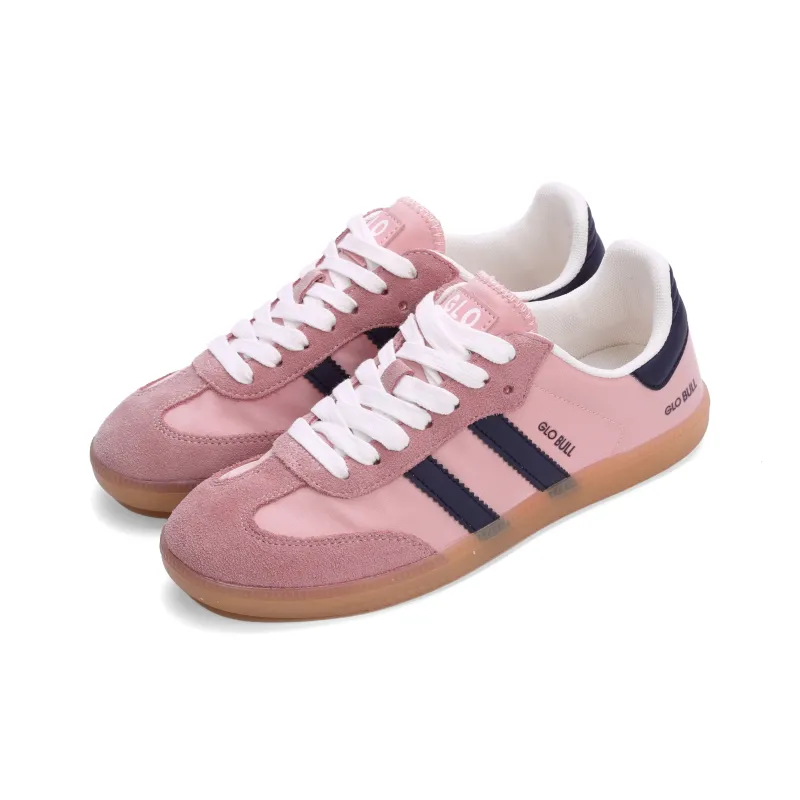 GLO BULL German Army Trainers Wear-resistant Lightweight Breathable And Non-slip. Low-Top Skateboard Shoes Women's Pink-2