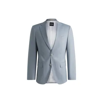 HUGO BOSS Business Suit Coat Men's Light Blue
