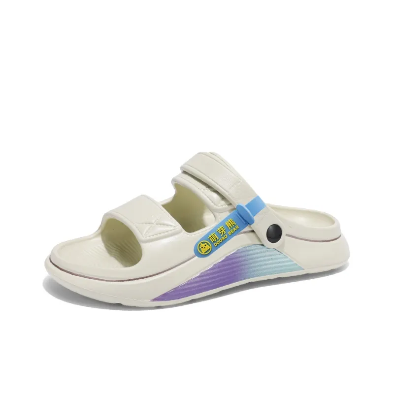 Budding Bear Cut-Out Slip-Resistant Odor-Resistant Slide Slippers Unisex-55