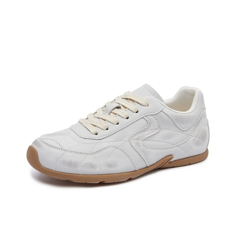 Chibang German Army Trainers Lightweight Low Top Casual Shoes Women's-0