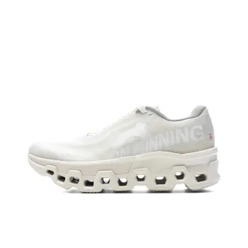 INVINCIBLE x On Cloudmonster 2 Anti Slip Wear Resistant Low Top Running Shoes Women's White