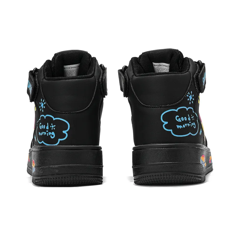 Crayon Shinchan High-Top Vintage Basketball Shoes Unisex Box-46