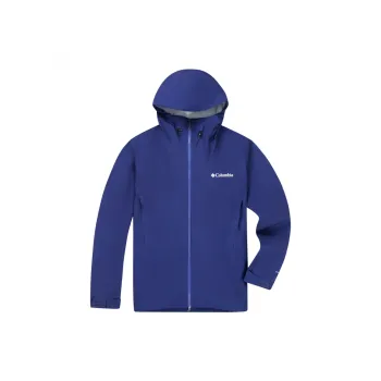 Columbia Hiking Urban Living/Travel/Commuting Water-Resistant Windproof Breathable Warm Windbreaker Jacket Men's Blue