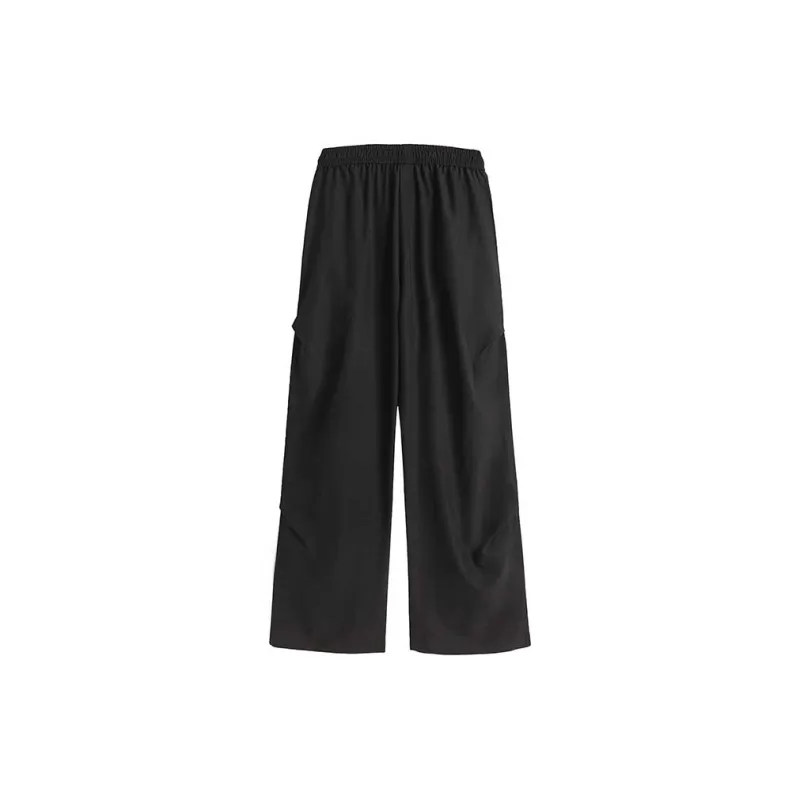 SIFLYTO Casual Pants Unisex Black-1
