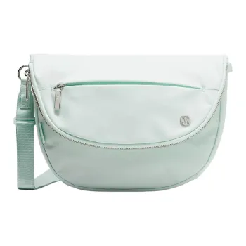 Lululemon Nylon Crossbody Bag Regular Women's MIBR/Mint Green
