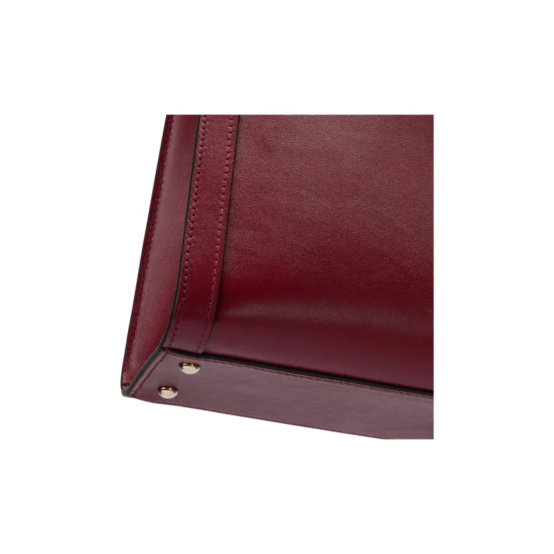 GUCCI Diana Leather Tote Bag, Shopping Bag, Shoulder Bag, Handbag Medium Size Women's Red-6