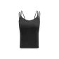 [Adjustable Camisole]Raw Chocolate Black