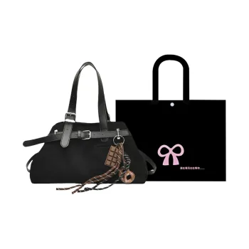 HACIN PU With Matte Handbag Women's Black/Khaki/Coffee