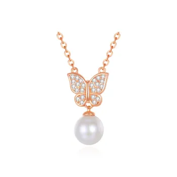 I DO Pearl Necklaces Women's