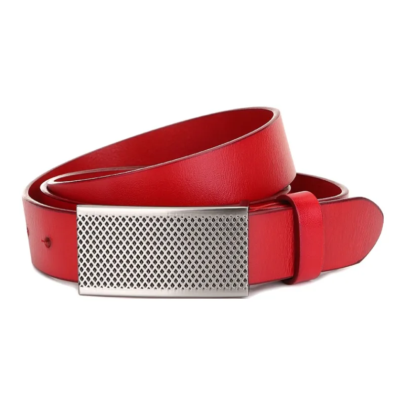 Cows Reign Top Grain Cow Leather Leather Belts Unisex 3.0CM-5