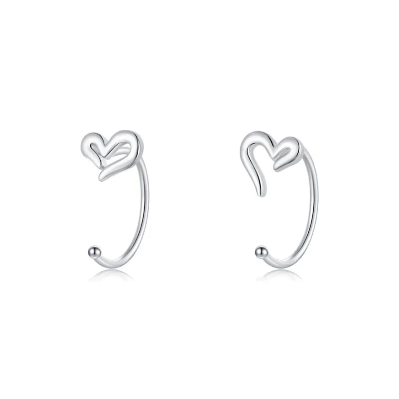 AAJF S999 Fine Silver Earrings Unisex-1