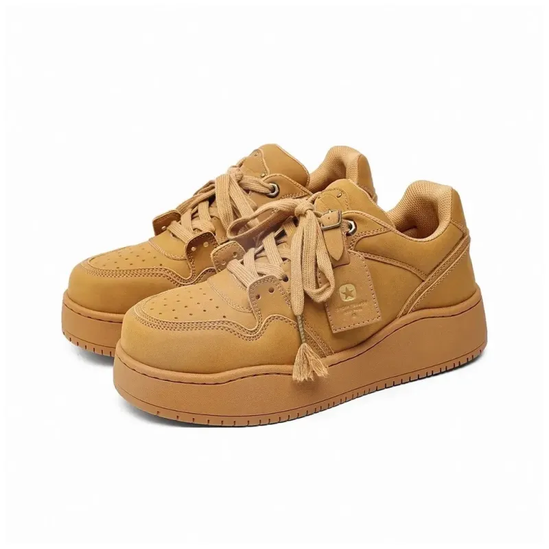 ALI THE FOX Slip Resistant, Abrasion Resistant, Lightweight, Breathable Low Top Skateboard Shoes Women's-2