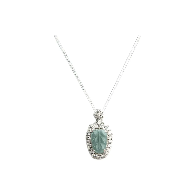 UJAT Glutinous Jade Necklaces Unisex-1