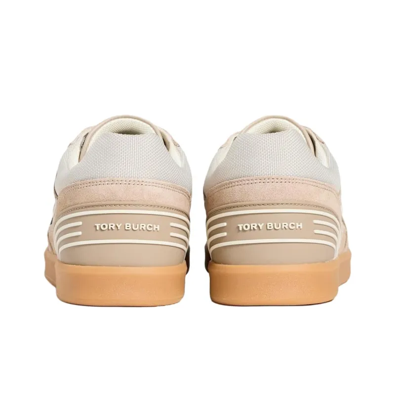 TORY BURCH Clover Court Low Top Skateboard Shoes Women's Pink-2