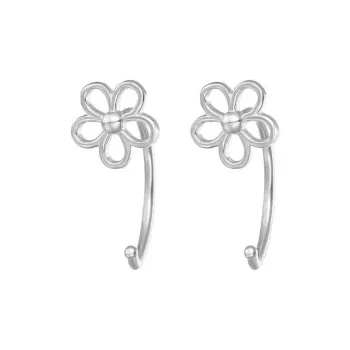 AAJF S999 Fine Silver Earrings Unisex