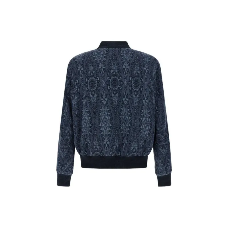 ETRO Patterned jacquard Bomber Jacket-1