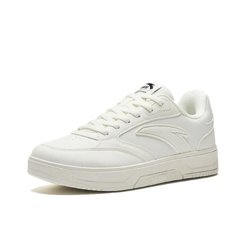 CHAOJIANTA Anti-Slip And Wear-Resistant Height Increasing Low-Top Skateboard Shoes Women's Ivory White-1
